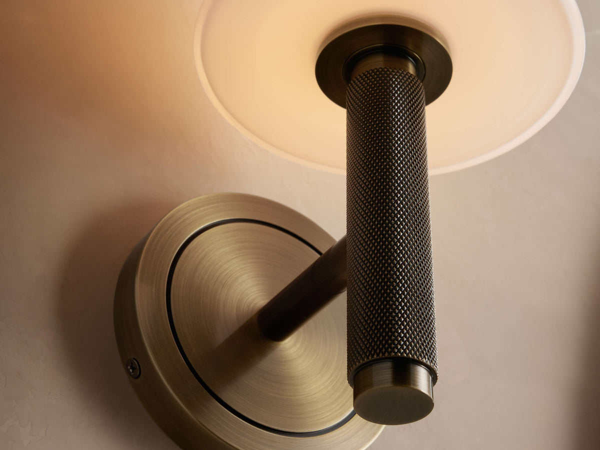 Monroe Hushed Shine Wall Sconce