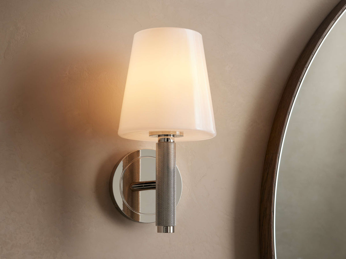Monroe Hushed Shine Wall Sconce