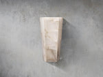 Solmera Alabaster Hexagonal Wall Sconce