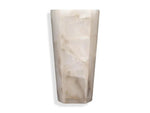 Solmera Alabaster Hexagonal Wall Sconce