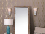 Solmera Alabaster Hexagonal Wall Sconce