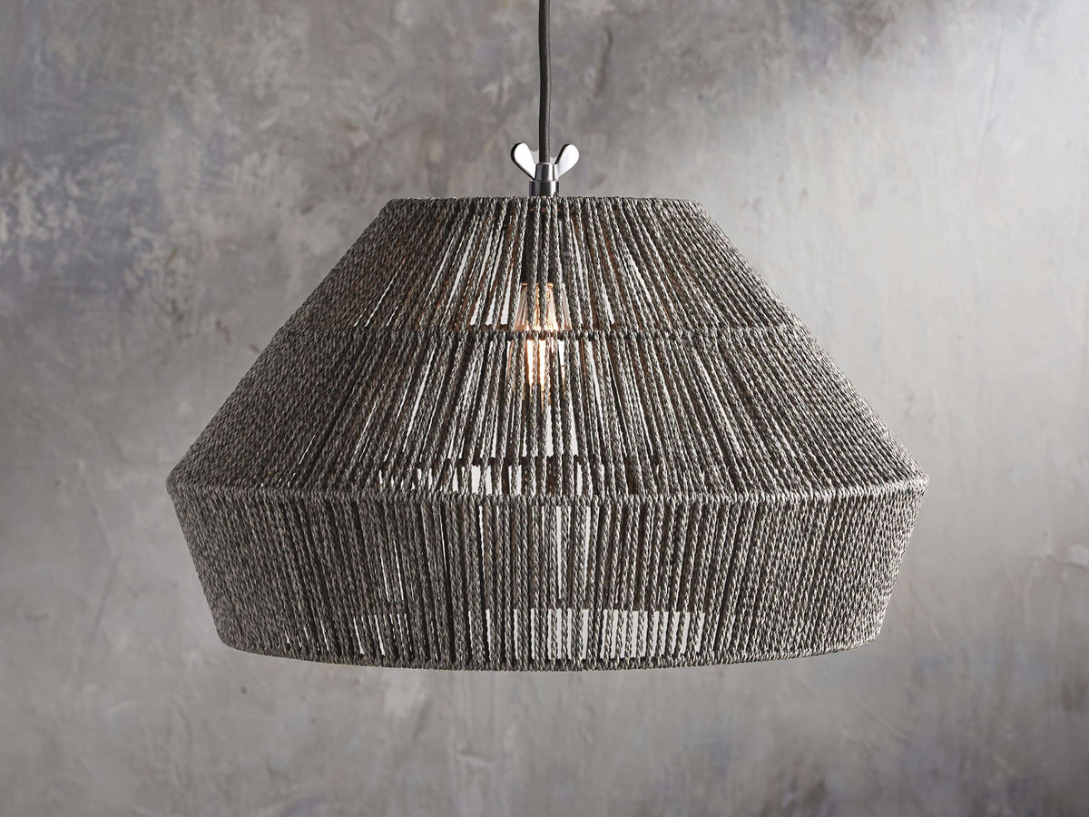 Pacifica Woven Rope Pendant Light