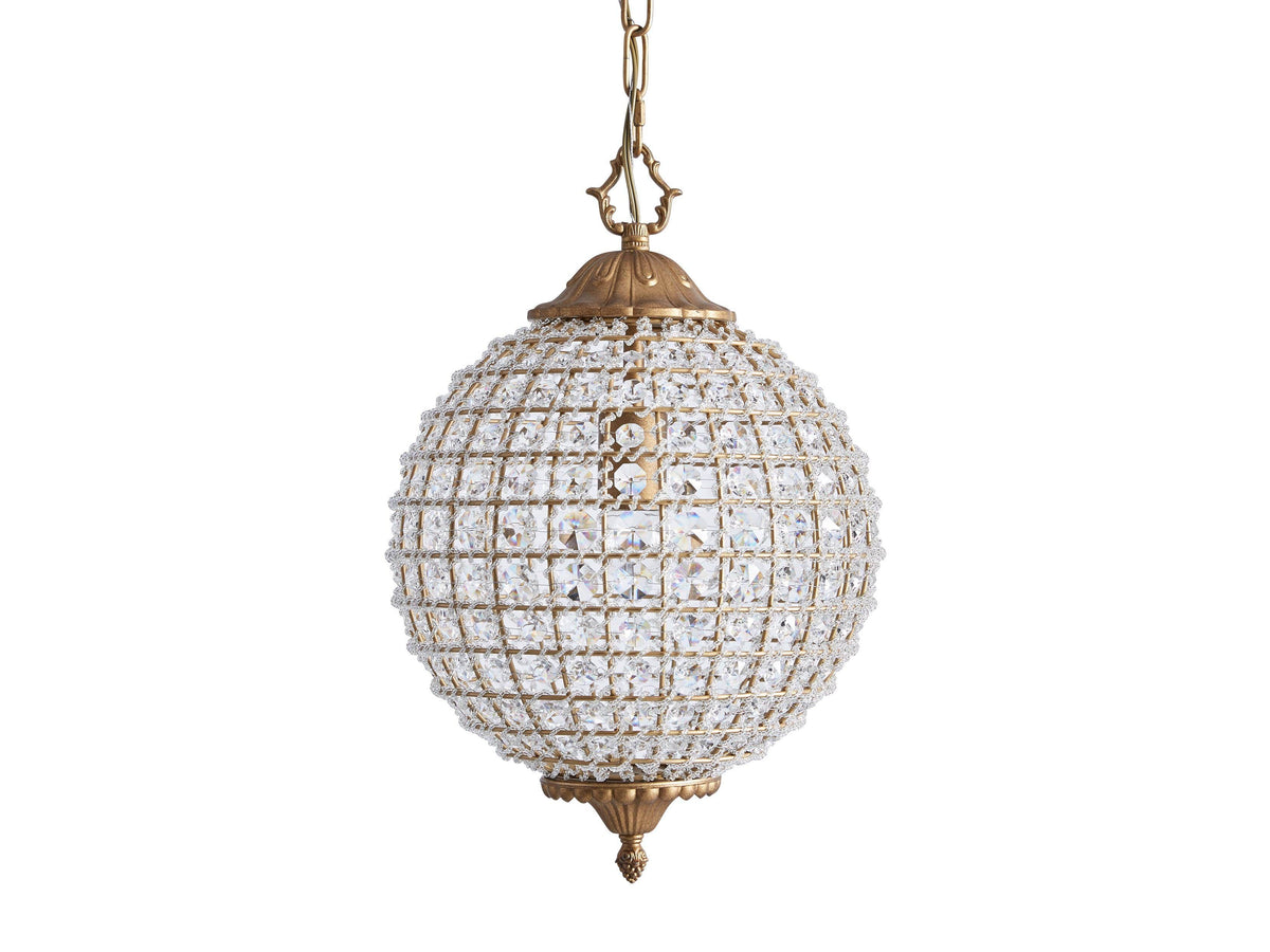 Poppy Luxury Crystal Sphere Chandelier