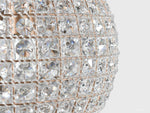 Poppy Luxury Crystal Sphere Chandelier