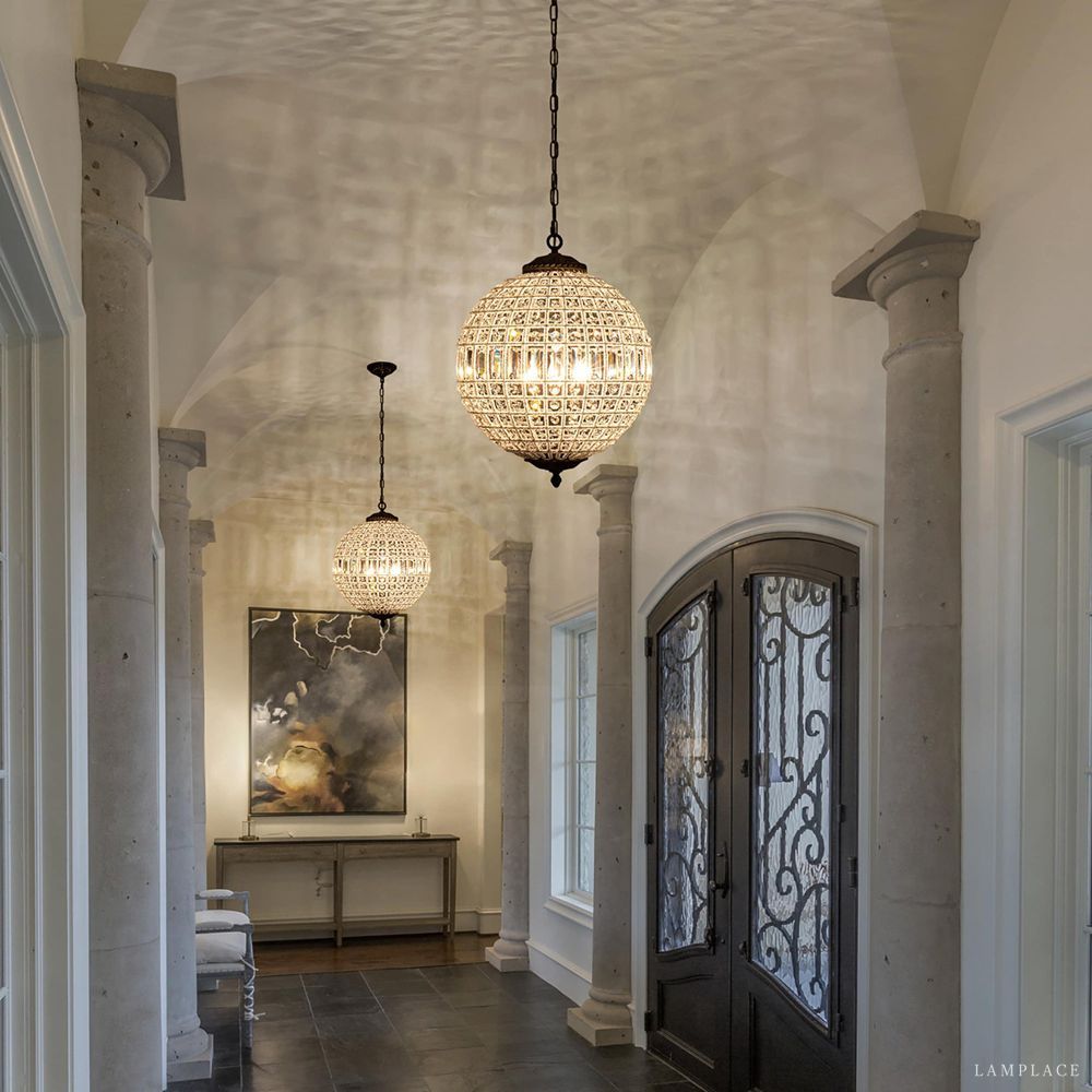 Clarion Luster Trace Sphere Chandelier