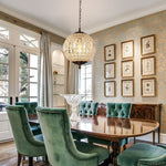 Clarion Luster Trace Sphere Chandelier