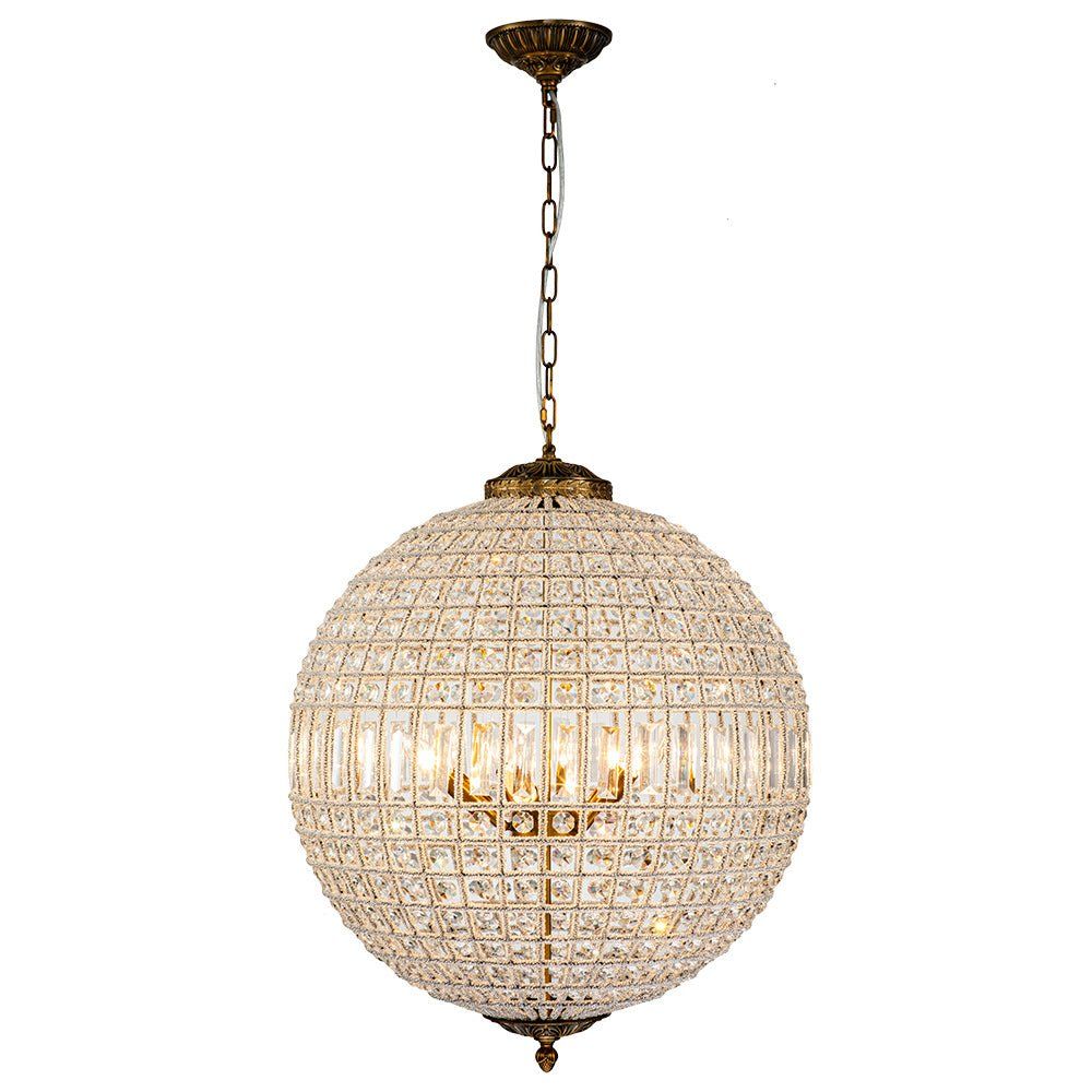 Clarion Luster Trace Sphere Chandelier
