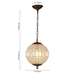 Clarion Luster Trace Sphere Chandelier