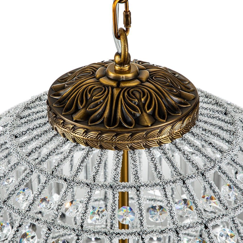 Clarion Luster Trace Sphere Chandelier