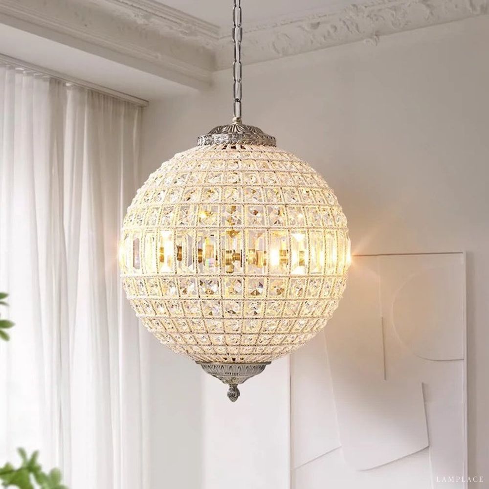 Clarion Luster Trace Sphere Chandelier