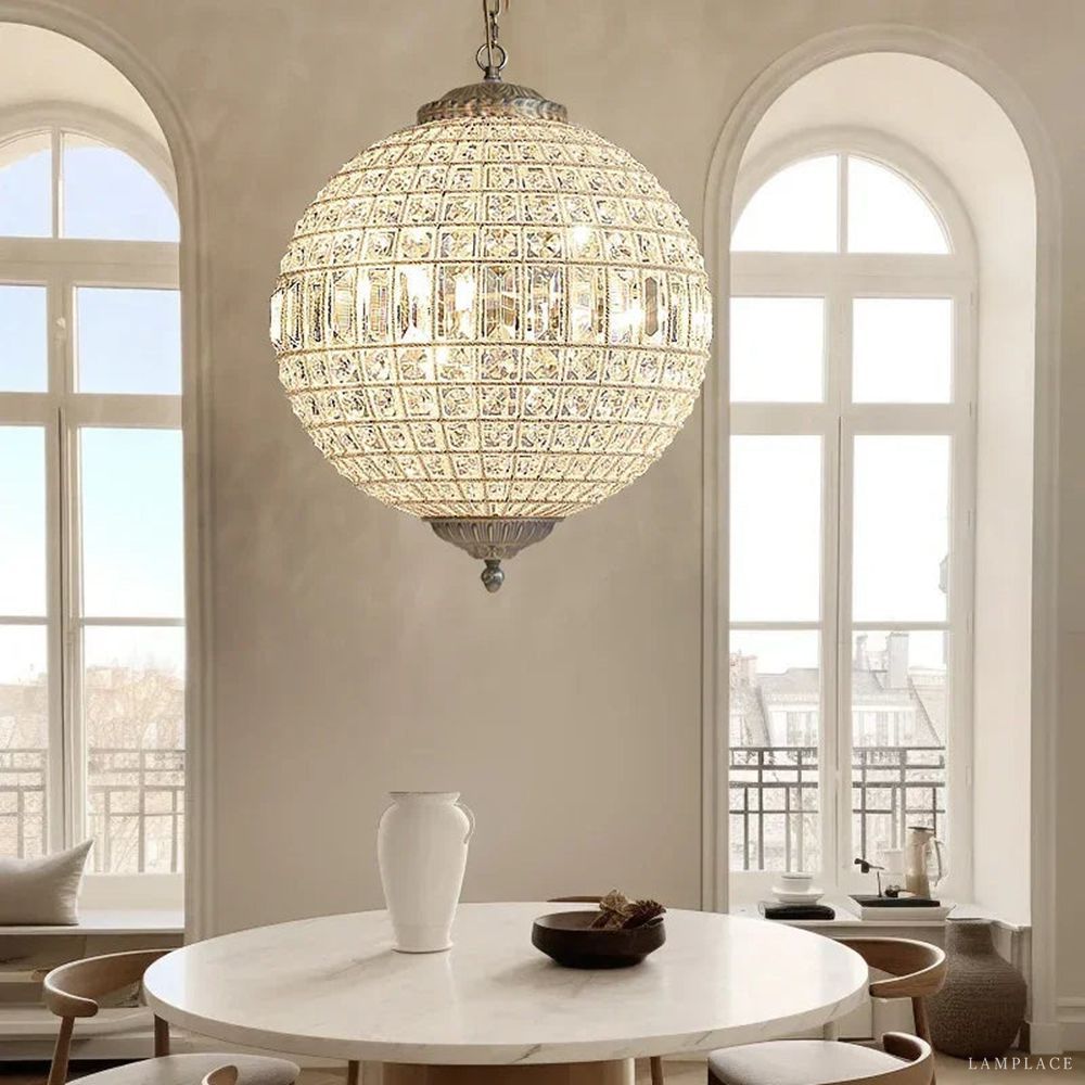 Clarion Luster Trace Sphere Chandelier
