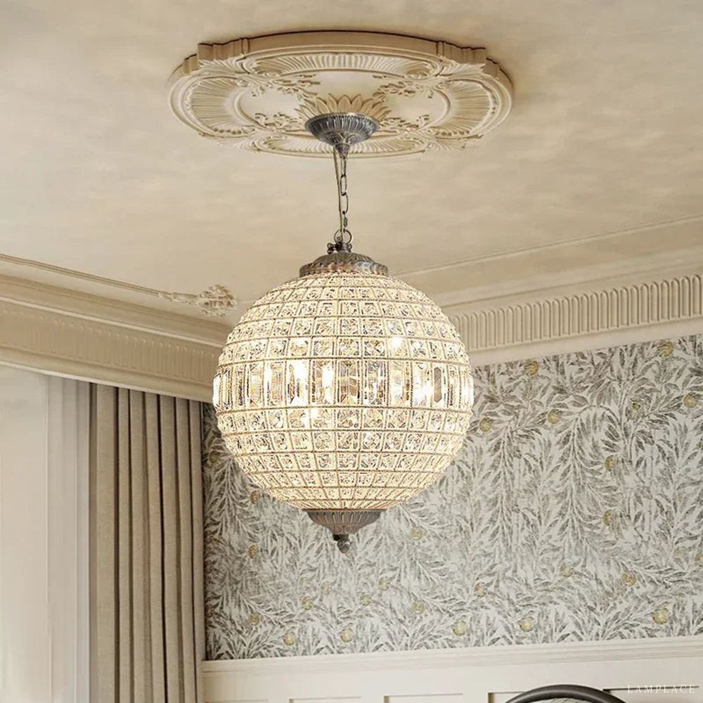 Clarion Luster Trace Sphere Chandelier