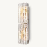 Lattice Module Glass Double Wall Sconce