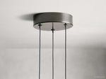 Soltaire Raindrop Crystal Cluster Pendant Light