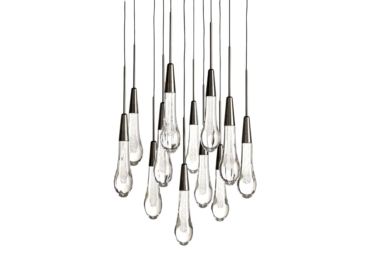 Soltaire Raindrop Crystal Round Chandelier