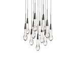 Soltaire Raindrop Crystal Round Chandelier