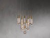Soltaire Raindrop Crystal Round Chandelier