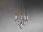 Soltaire Raindrop Crystal Round Chandelier