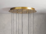 Soltaire Raindrop Crystal Round Chandelier