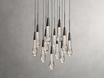 Soltaire Raindrop Crystal Round Chandelier