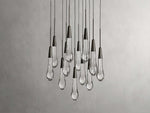 Soltaire Raindrop Crystal Round Chandelier