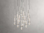 Soltaire Raindrop Crystal Round Chandelier