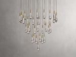 Soltaire Raindrop Crystal Round Chandelier
