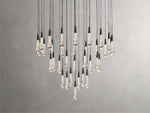 Soltaire Raindrop Crystal Round Chandelier