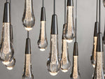 Soltaire Raindrop Crystal Round Chandelier