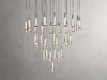 Soltaire Raindrop Crystal Round Chandelier