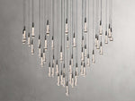 Soltaire Raindrop Crystal Round Chandelier
