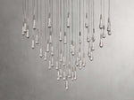 Soltaire Raindrop Crystal Round Chandelier