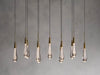 Soltaire Raindrop Crystal Linear Chandelier