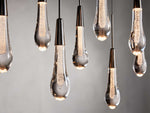 Soltaire Raindrop Crystal Linear Chandelier