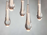 Soltaire Raindrop Crystal Linear Chandelier