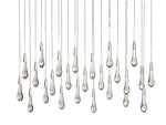 Soltaire Raindrop Crystal Linear Chandelier