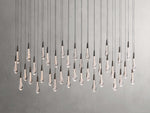 Soltaire Raindrop Crystal Linear Chandelier