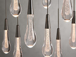 Soltaire Raindrop Crystal Linear Chandelier