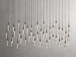 Soltaire Raindrop Crystal Linear Chandelier