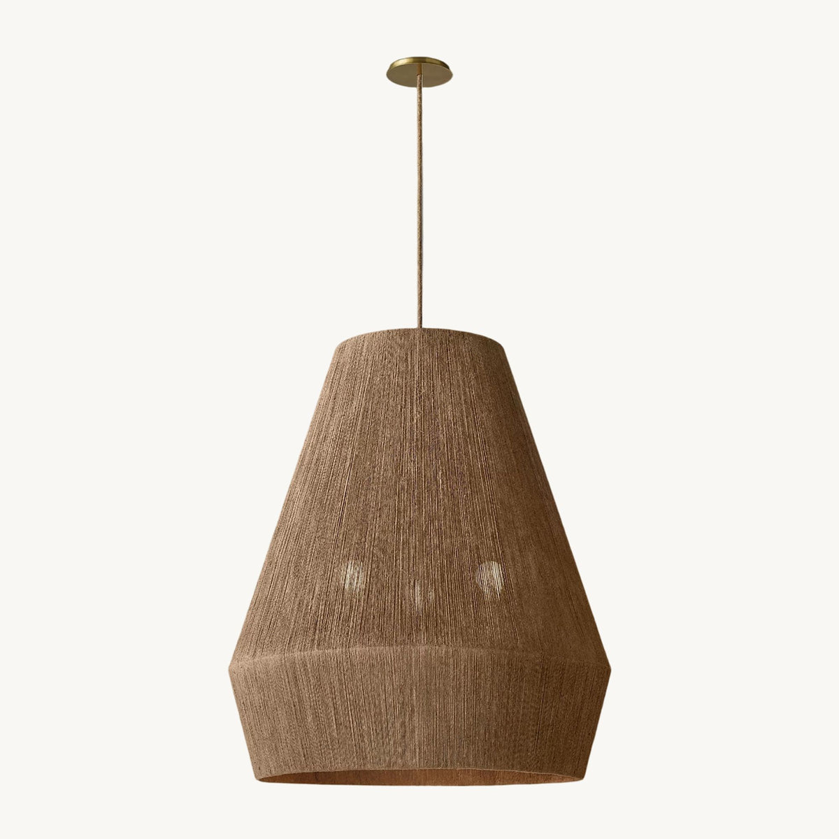 Ceva Funnel Contour Pendant Light