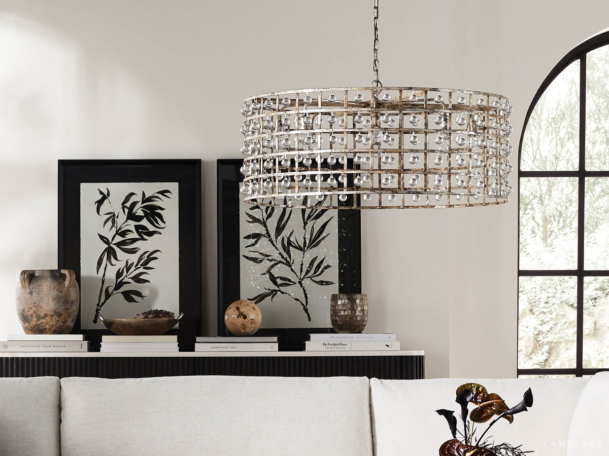 La Cage Astral Forge Round Chandelier