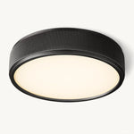 Utilitaire Knurled Shade Flush Mount