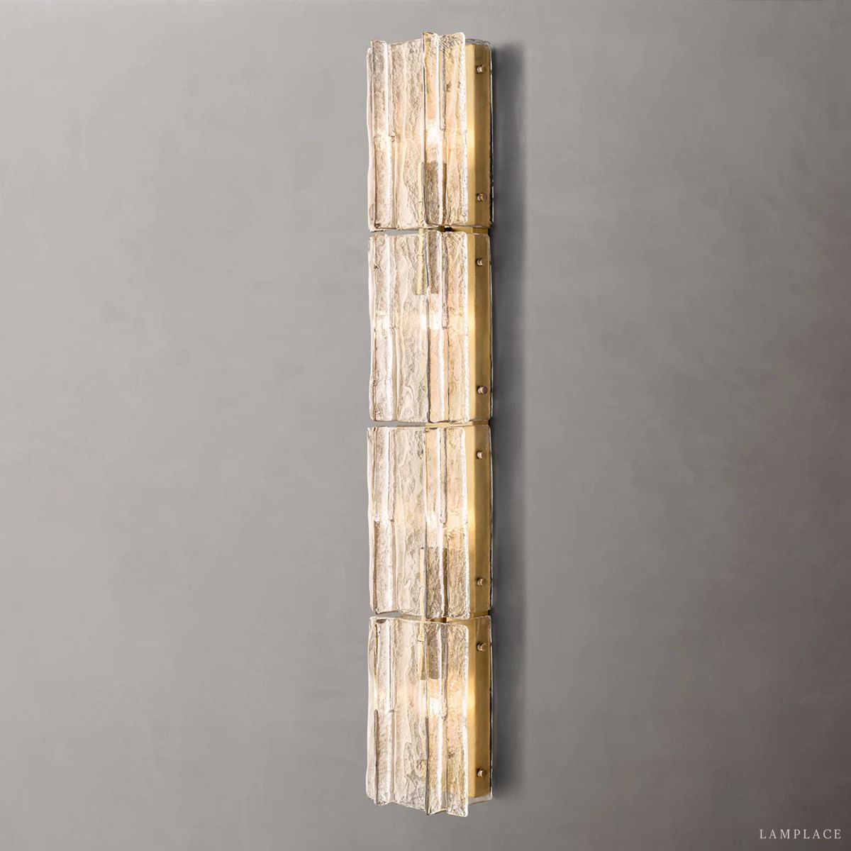 Lattice Module Glass Grand Wall Sconce