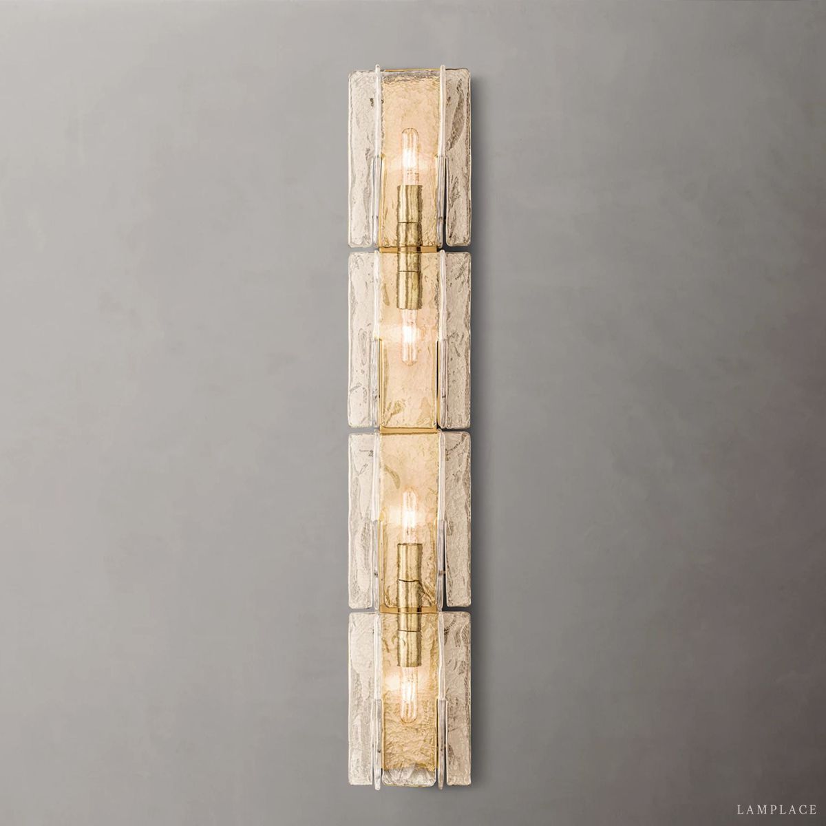 Lattice Module Glass Grand Wall Sconce