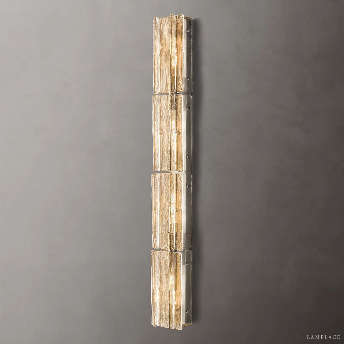 Lattice Module Glass Grand Wall Sconce