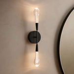 Soltaire Raindrop Glass Wall Sconce