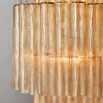 Venino Cylinder Tiered Round Chandelier 24"