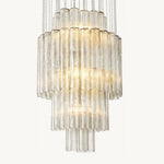 Venino Cylinder Tiered Round Chandelier 24"