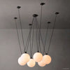 Delacey Cascading Glass Globe Chandelier