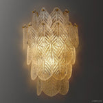 Vanero Pebble Leaf Wall Sconce